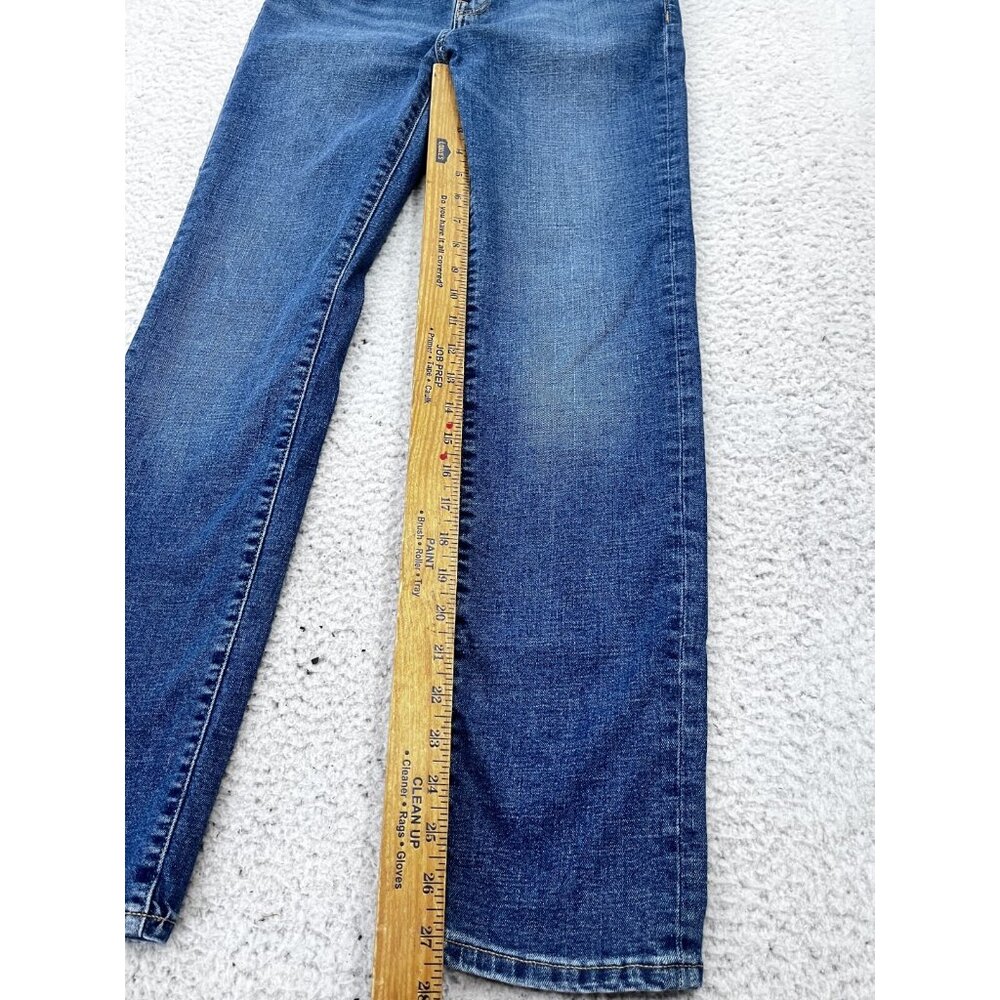 Big Girls Old Navy Built In Tough Medium Wash Slim Denim Jeans Size 14 - Picture 3 of 12
